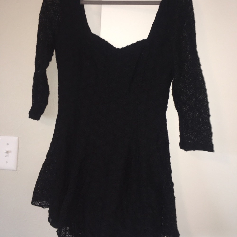 Black romper - urban outfitters